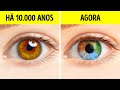 Originalmente, todas as pessoas tínham olhos  da mesma cor