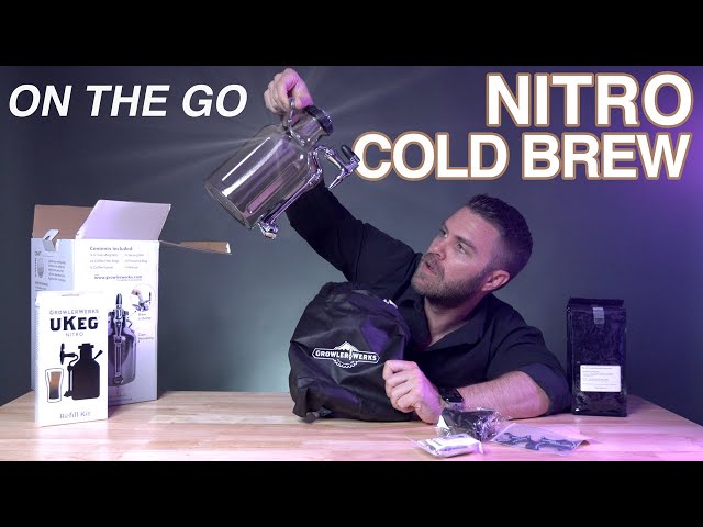 Royal Brew Nitro Cold Brew Coffee Growler Maker Kit System 