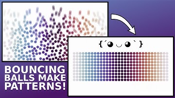 Bouncing Balls, Beautiful Patterns