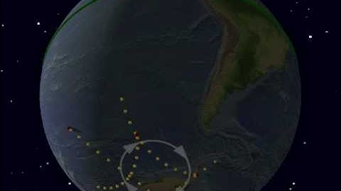 Coriolis Effect on the Surface of the Earth