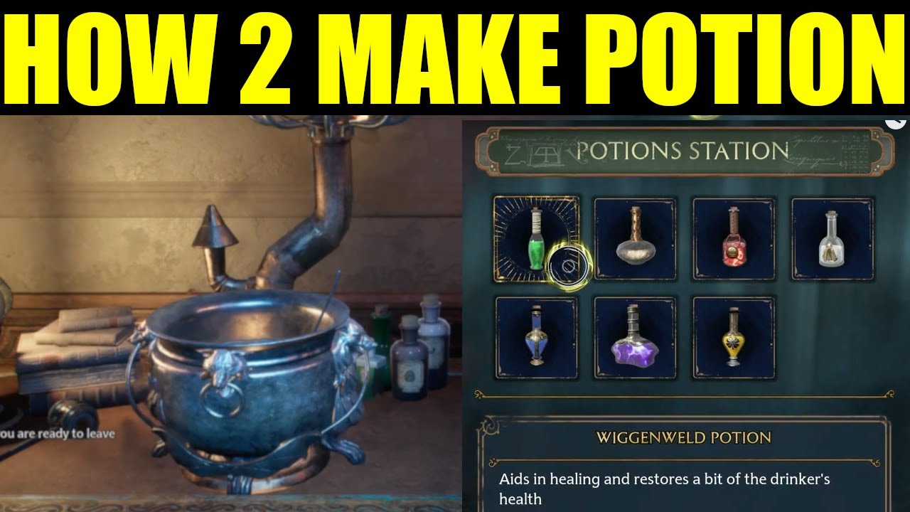 Every Hogwarts Legacy Potion & How To Craft Them