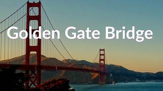 Golden Gate Bridge  2- Experience California like never before in this aerial journey.