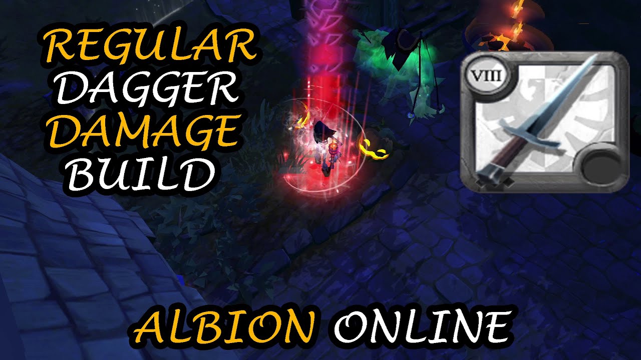 Regular Dagger Damage Build Albion Online (Arena) YouTube