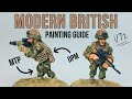 1/72 Modern British Infantry Painting Tutorial | Afghanistan | Painting Guide
