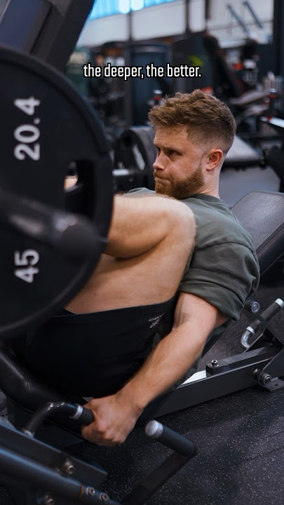 How To Leg Press With Perfect Technique