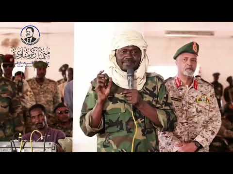 كلمة قائد مني اركو مناوي كل القوة الفاشر جوي بل في مليشيات الاهل دقلو