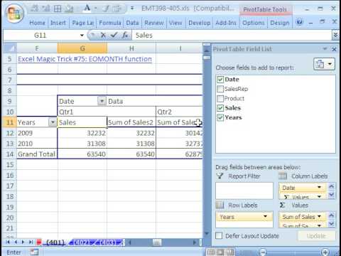 Vídeo: Com es crea un informe que mostri les vendes trimestrals per territori a Excel 2016?