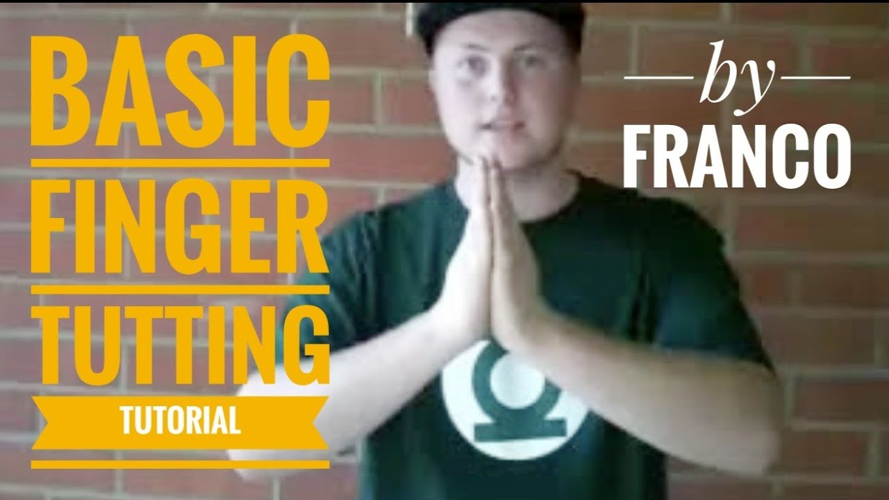 Finger Tutting Tutorial "3 Basic Positions" Franco