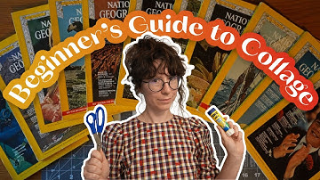 Collage Art for Beginners (Using Only Old Magazines)
