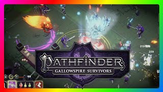 Let's try - Pathfinder Gallowspire survivors - 1.0 release a party based roguelite #gameplay