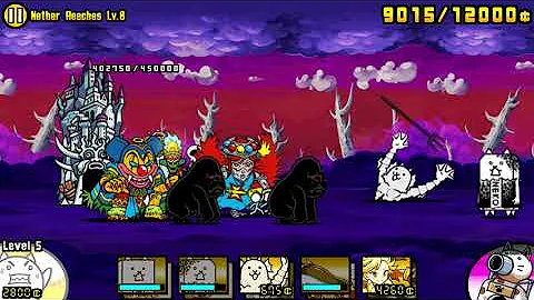 The Battle Cats - The Devils Strike! Nether Reaches Lvl. 8