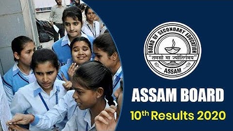 Assam HSLC Result 2020, SEBA Class 10th Results, resultsassam.nic.in,asam10th results