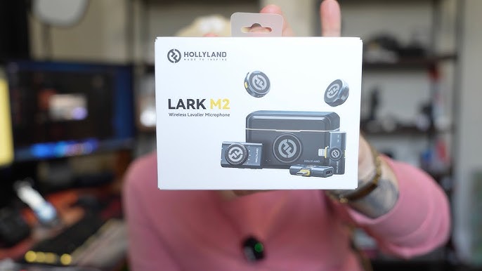 Hollyland LARK M2 Introduced - A Button-Sized Dual-Mic Wireless System