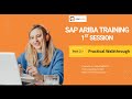 SAP Ariba Online Training - Session 1 | Part 2: Ariba Practical Walkthrough| SAP Ariba Tutorial