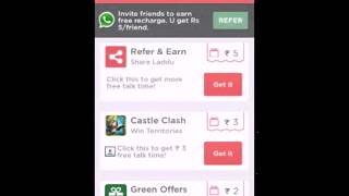 holi special free recharge android trick .get rs 100 instantly ladooo app screenshot 5