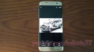 Samsung Galaxy S7 Edge Gallery : How to Set Picture as Wallpaper (Android Marshmallow) screenshot 1