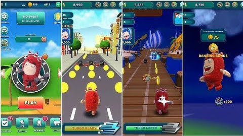 Oddbods Turbo Run || New Gameplay Video || New Oddbods Turbo Run 🏃 Game