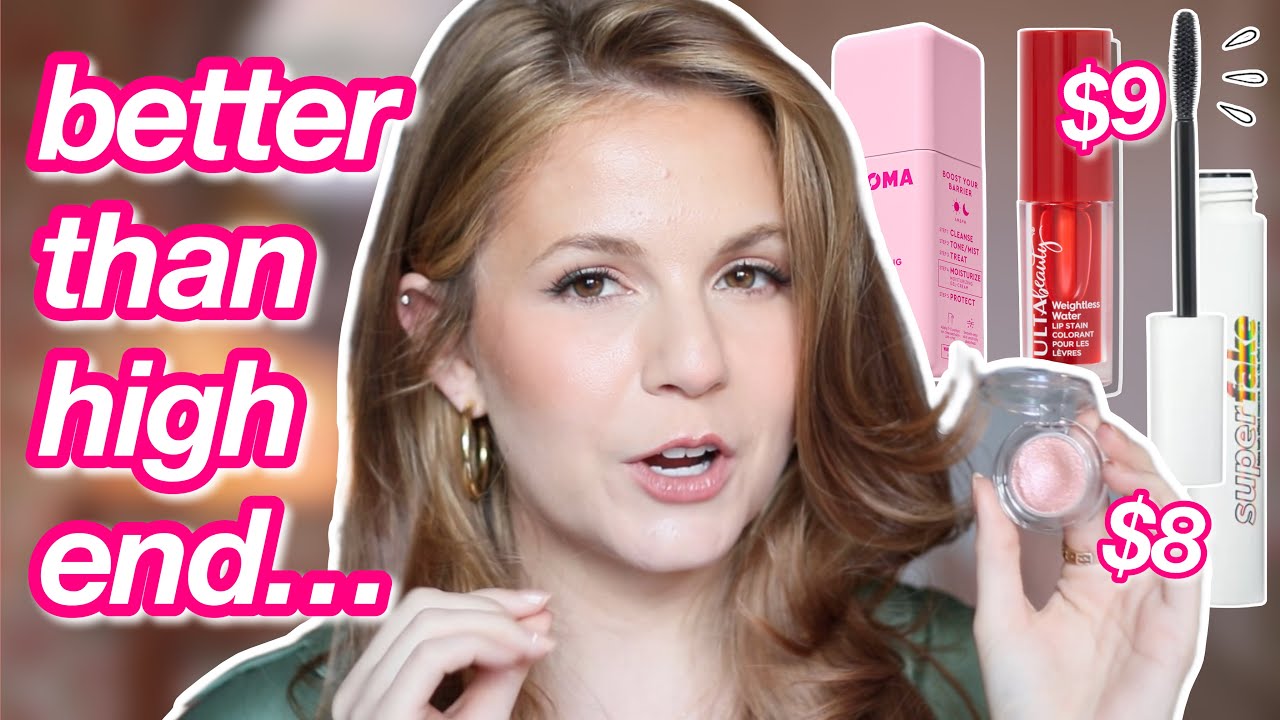 Drugstore makeup products that are *better* than high end!