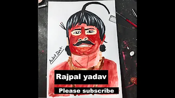 Bhool bhulaiya 2 chchota pandit ( rajpal yadav) painting || how to draw rajpal yadav