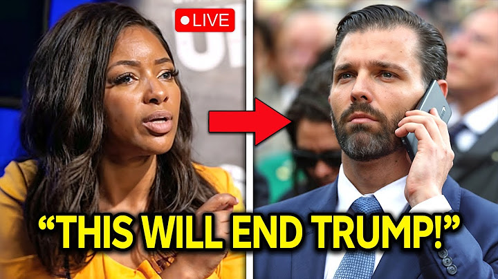 Donald Jr Calls The Cops On Jasmine Crockett After She EXPOSED Trump On LIVE TV