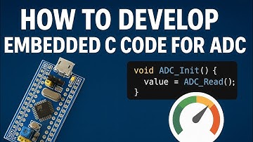 Embedded C code for ADC | ADC Programming | C code for ADC | ADC program | ADC Coding 