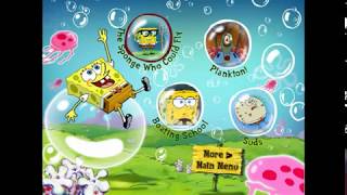 SpongeBob: Lost at Sea - DVD Menu Walkthrough