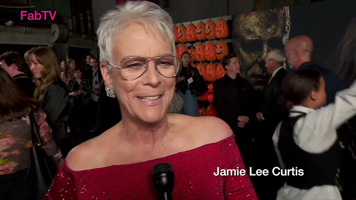 Jamie Lee Curtis pops off!!! at the "Halloween End...