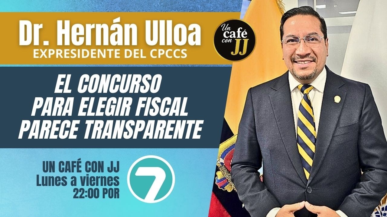 Un Café con JJ - Ecuador TV - Dr. Hernán Ulloa Ordóñez