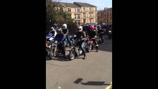Yorkhill 2015 Easter bike run glasgow