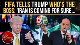 FIFA REJECTS TRUMP Camp's 'SHAMELESS' Iran-Italy Swap Plan; Infantino Shuts Down World Cup Politics