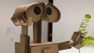 How to make Cardboard Wall-E  Robot. Tutorial.