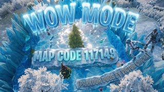 WOW MODE MAP CODE 117149 PARKOUR BY VICTOR CHICHA #BGMI #PUBG #feed 