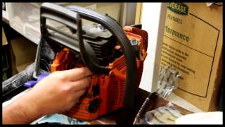Husqvarna 372xp assembly video, part 2 bolt for bolt!