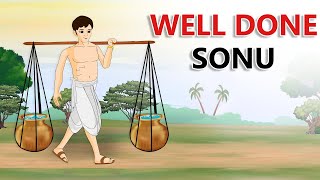 stories in english - Well Done Sonu - English Stories - Moral Stories in English