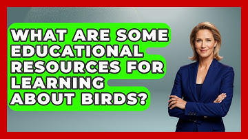 What Are Some Educational Resources for Learning About Birds? | Bird Watching Diaries