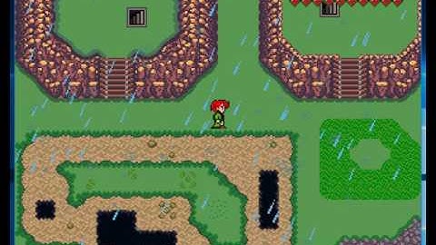 Testing rain script with Solarus