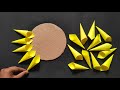 2 Beautiful Paper Wall Hanging Craft | Home Decoration Ideas