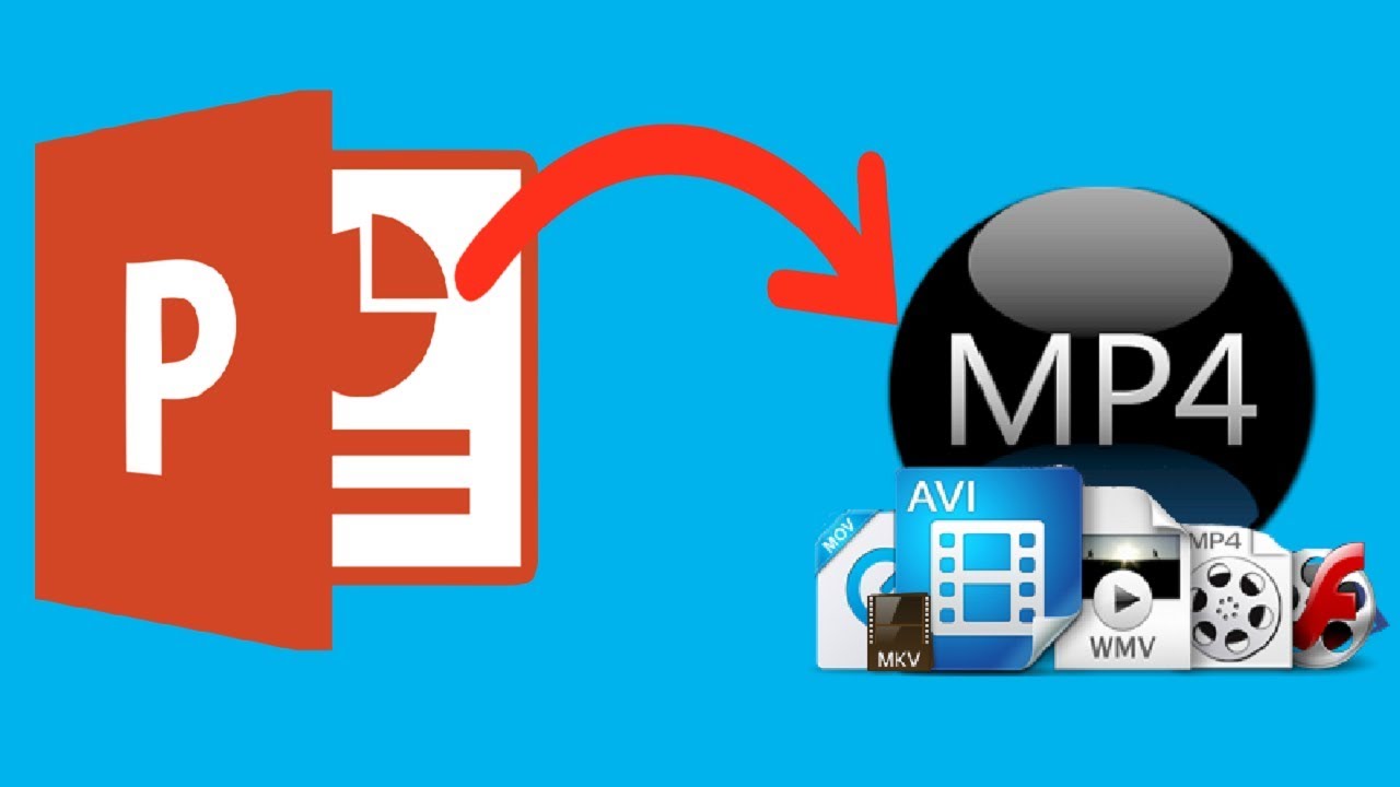 save powerpoint presentation as mp4