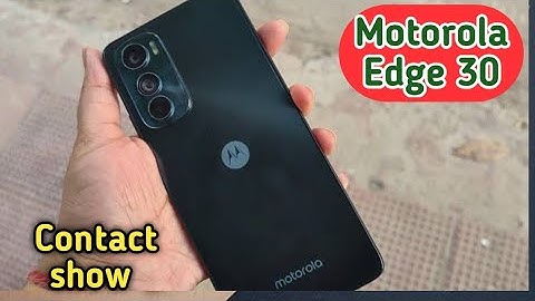 How To Show Contact In Motorola Edge 30,Sim Card Contact Setting , Copy & Paste Contact