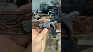 Forging a Belt Buckle for My 3y/o Son