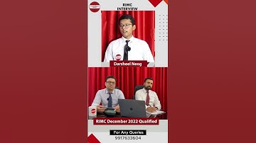 RIMC Mock Interview | How to Clear RIMC Interview on First Try | Best RIMC Coaching in Dehradun.🌹🌻