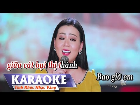 KARAOKE - Cho Người Vào Cuộc Chiến | Tone Nữ | Lưu Ánh Loan