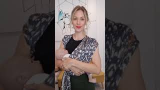 How To Use Freerider Baby Sling (or any stretchy wrap) As a Breastfeeding Aid