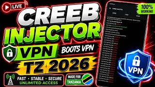 CREEB INJECTOR VPN TUTORIAL | HALOTEL TANZANIA 2026 | STEP BY STEP screenshot 4