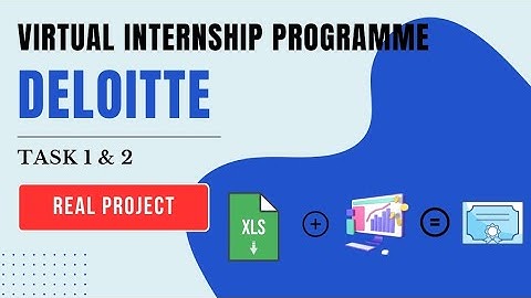 🎯 Deloitte Internship 2025 | Real Analytics Task + Dashboard ( Free for All Students!) # Deloitte