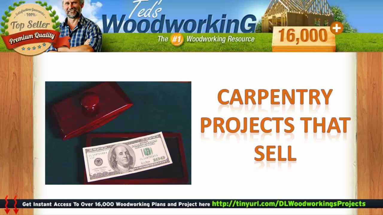 Beginning Carpentry Projects - Wood Projects That Sell 