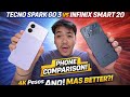 TECNO SPARK GO 3 VS INFINIX SMART 20 PHONE COMPARISON: WHICH IS BETTER?