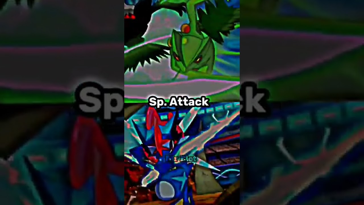 Who is strongest 🔥|| Ash's Greninja vs Ash's Sceptile// Pokemon battle #shorts  #greninja #pokemon