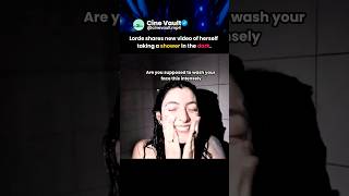Lorde’s new video is actually unsettling... 💀🚿 | #L4
