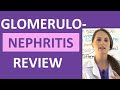 Acute Glomerulonephritis Nursing (Poststreptococcal) | Nephritic Syndrome NCLEX Review